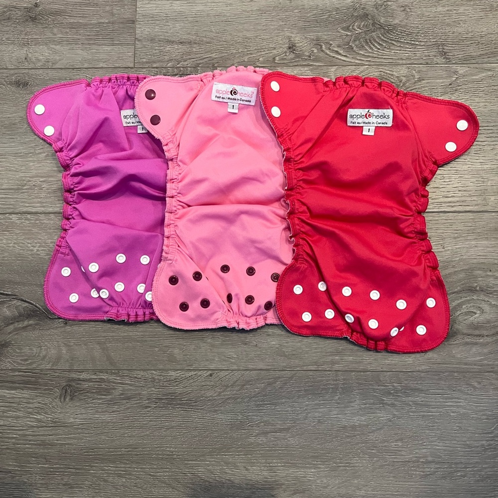 Applecheeks 🍎 Cloth Diaper Lot